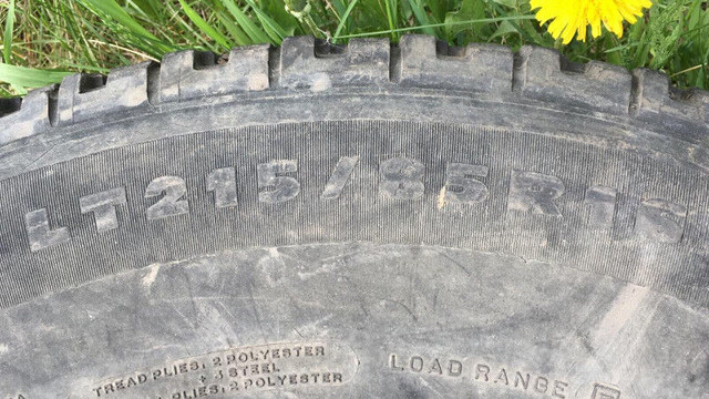 Tires LT215/85R16 MICHELIN. read ad carefully in Arts & Collectibles in St. Albert - Image 2