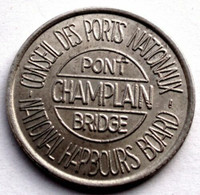 Jeton du pont champlain   5, dollar chacque