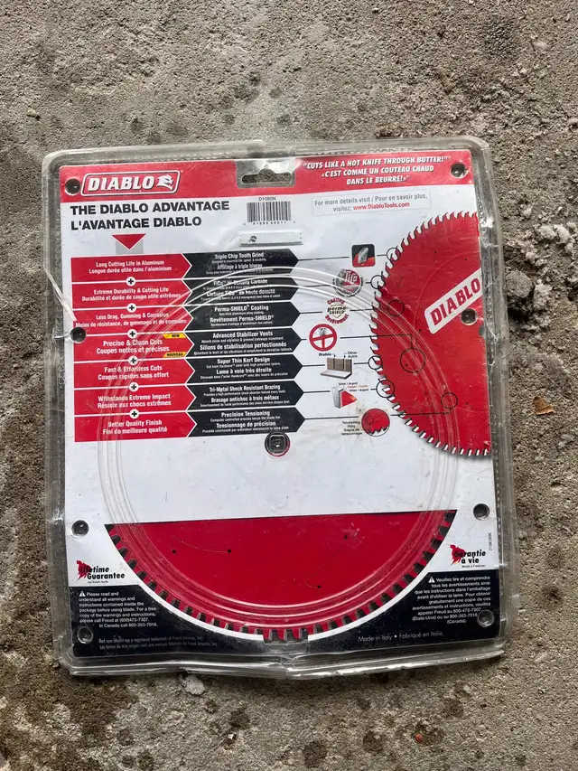 Diablo 10” chop saw blade in Power Tools in Oakville / Halton Region - Image 3