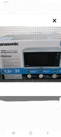 Bnib Panasonic 1.3 CUft Stainless steel Microwave OVEN