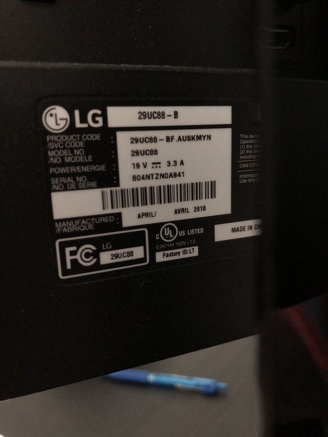 29'' Class 219 UltraWide Full HD IPS Curved LED Monitor Monitors