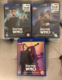 Doctor Who Seasons 2, 3, 4 Blu-Ray IMPORT