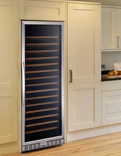 Eurodib USF168 Black Single/Dual Temperature Wine Display Cooler, View more