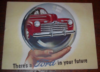 1948 Original Ford Car Sales Brochure
