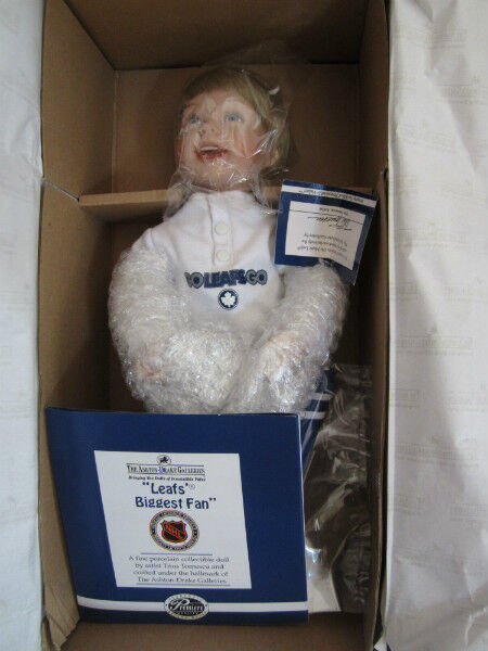 toronto maple  leafs  by ashton drake go leafs go boy doll in Arts & Collectibles in Mississauga / Peel Region