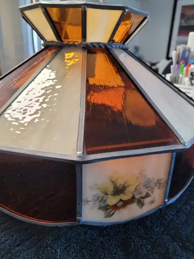Vintage Tiffany Style Hanging Ceiling Light, View more