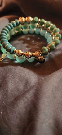 Bermuda wrap bracelet Vantel pearls