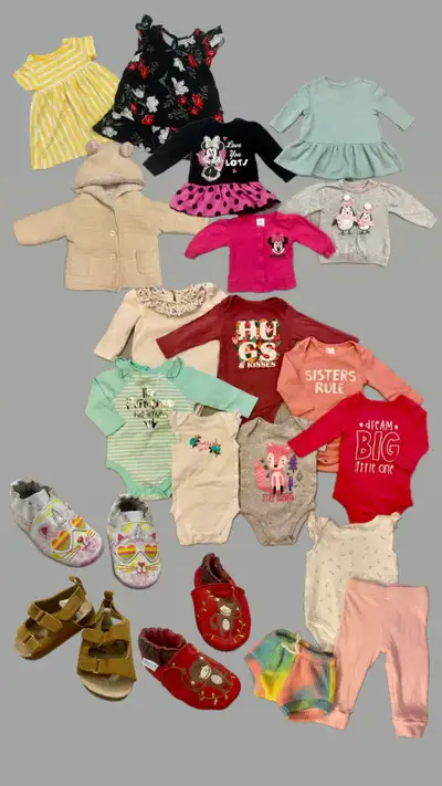 3-6 month girls clothing lot , View more