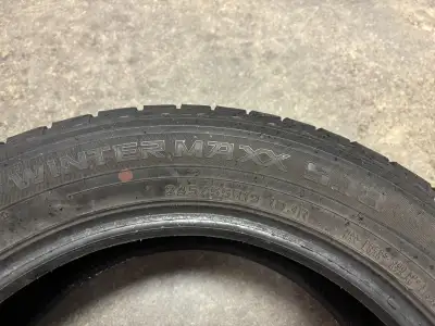 Selling lightly used. Dunlop Winter Maxx SJ8 winter tires. Set of 4. NO rims. 245/55R19 Winter tires...