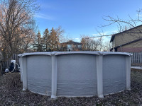 Above ground pool (57x212 inches)