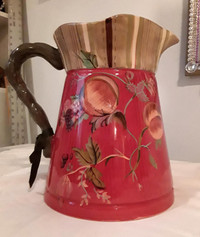 Large RED Water Pitcher 96 Ounces
