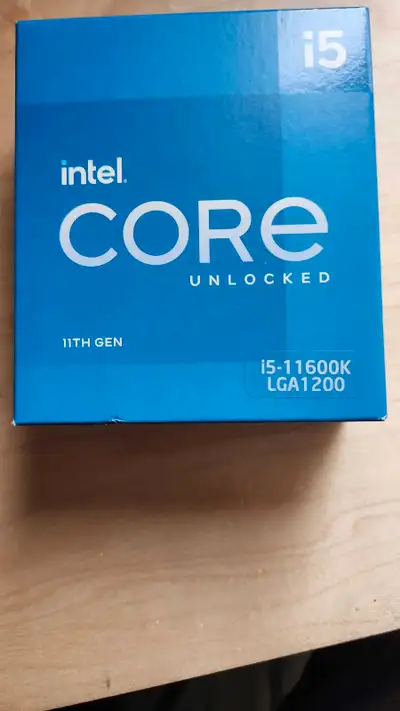 New Intel unlocked I5 11600K Very stable and reliable