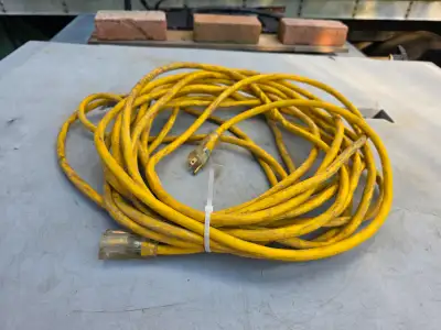 Heavy Duty 50' Extension Cord Single Plug  Snowblower Lawnmower, View more