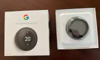 Google Nest Learning Thermostat (3rd Generation) - Black
