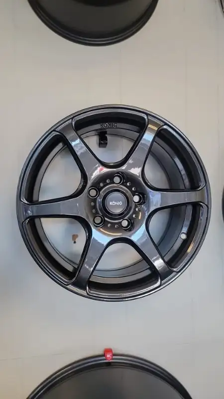 16" 5x114.3 rims for sale : Konig Tandem Graphite READY STOCK in Tires & Rims in City of Toronto - Image 7