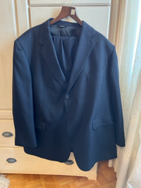 Men's Navy Blue 2 Piece Suit