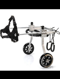  Wheelchair for Back Legs, Aluminium Disabled Dog Assisted Walk