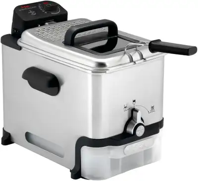 T-fal 3.5L Deep Fryer with Oil Filtration System, View more