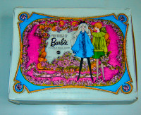 Vintage 1968 Mattel The World of Barbie Double Doll Case