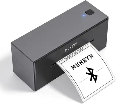 MUNBYN Bluetooth Label Printer 4x6, Bluetooth Printer, View more