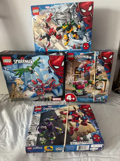 LEGO, LEGOS, SPIDERMAN, READ ADD FOR DETAILS, AHUNTSIC PICK UP PRICES FIRM THANKS 76219 LEGO Spider-...