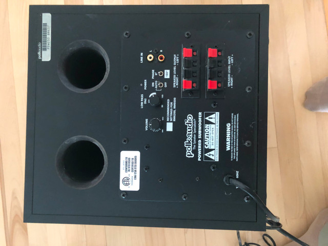 Subwoofer Polk 8 in PSW250 dans Haut-parleurs  à Longueuil/Rive Sud
