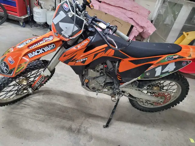 2013 ktm 350 sxf in Dirt Bikes & Motocross in Medicine Hat - Image 3
