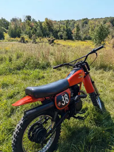 1981 XR 100 Moto Cross Edition. Tires Everything All Original. Starts Shifts Brakes Excellent. Stron...