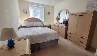 This is a 1 bedroom in a 2 bedroom and 1 washroom condo. Looking for female, Christian, quiet roomat...