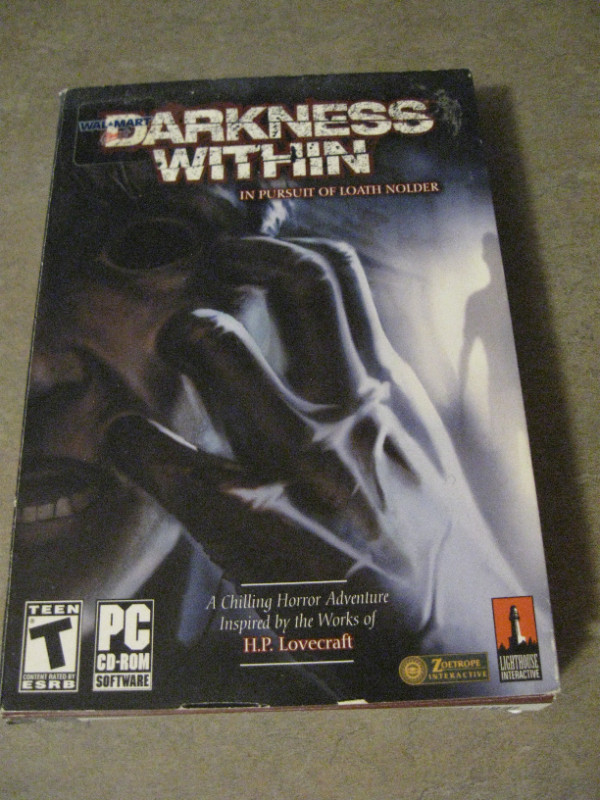 Darkness Within PC CD ROM game in PC Games in City of Halifax