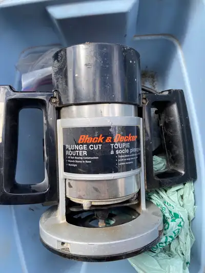 Black and decker plunge cut router, View more