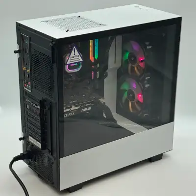 Items included in this sale: NZXT H510, Ryzen 7 3700X 3.60GHz, 16GB RAM, 1TB SSD, Nvidia GeForce RTX...