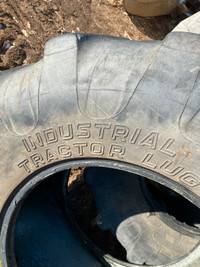 Backhoe tires 