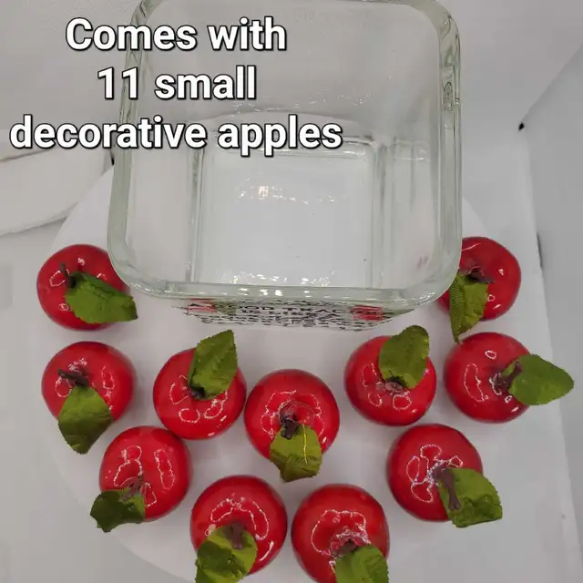 Square Votive Candle HolderW DecorativeApples-Pick up in Orleans in Home Décor & Accents in Ottawa - Image 4