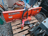 Kubota 54 hydraulic angle blade. 