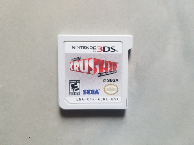 Crush 3D for Nintendo 3DS in Nintendo DS in Markham / York Region