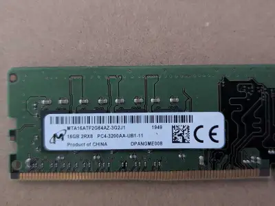 micron DDR4-3200 16GB for desktop , View more