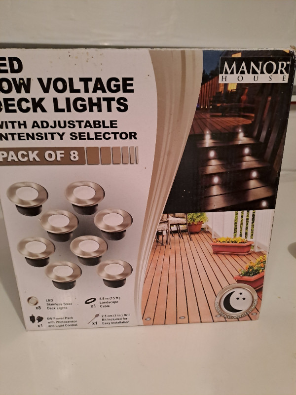 Deck Lights Low voltage Led dans Terrasses et clôtures  à Ville de Montréal - Image 2