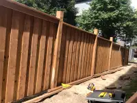 Complete fence and post installations 