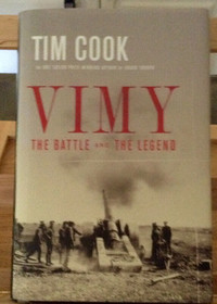 Vimy By Tim Cook (Signed copy)
