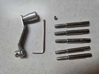 Sharpening burr Stone file, View more