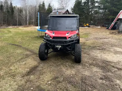 I'm selling a 2015 Polaris Ranger 900 Crew, a robust side-by-side, perfect for work or play, with a...