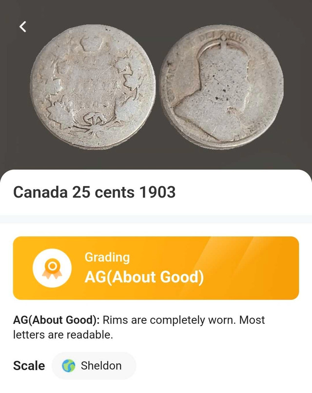 Canadian Silver Coins 1963 1909 1907 1900 1872 1910 1903 1904 in Arts & Collectibles in City of Toronto - Image 4