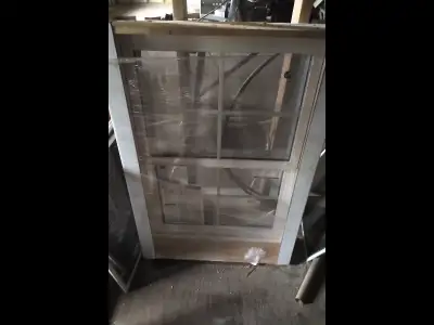 New in wrap Pollard single hung window 27 3/4 x 30 1/2 window… check out my ad’s for other windows a...