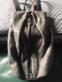 Aimee Kestenberg Metallic Distressed Backpack