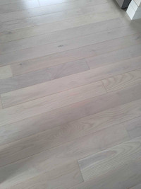 Natural Ash Hardwood Floor 3 1/4" x 5"