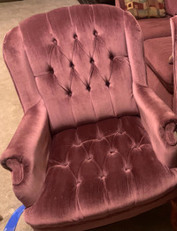 ~Burgundy Accent Chair~ Excellent condition~
