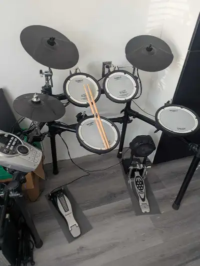 If the ad is up it's available. Great condition Roland td15 electronic drum set. Everything has been...