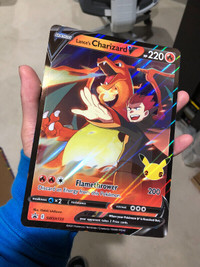 Pokemon Celebrations - Lance's Charizard Jumbo Card