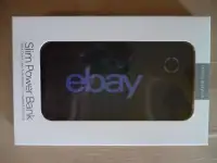 eBay Slim Power Bank - model KB6022 - New in box - never used